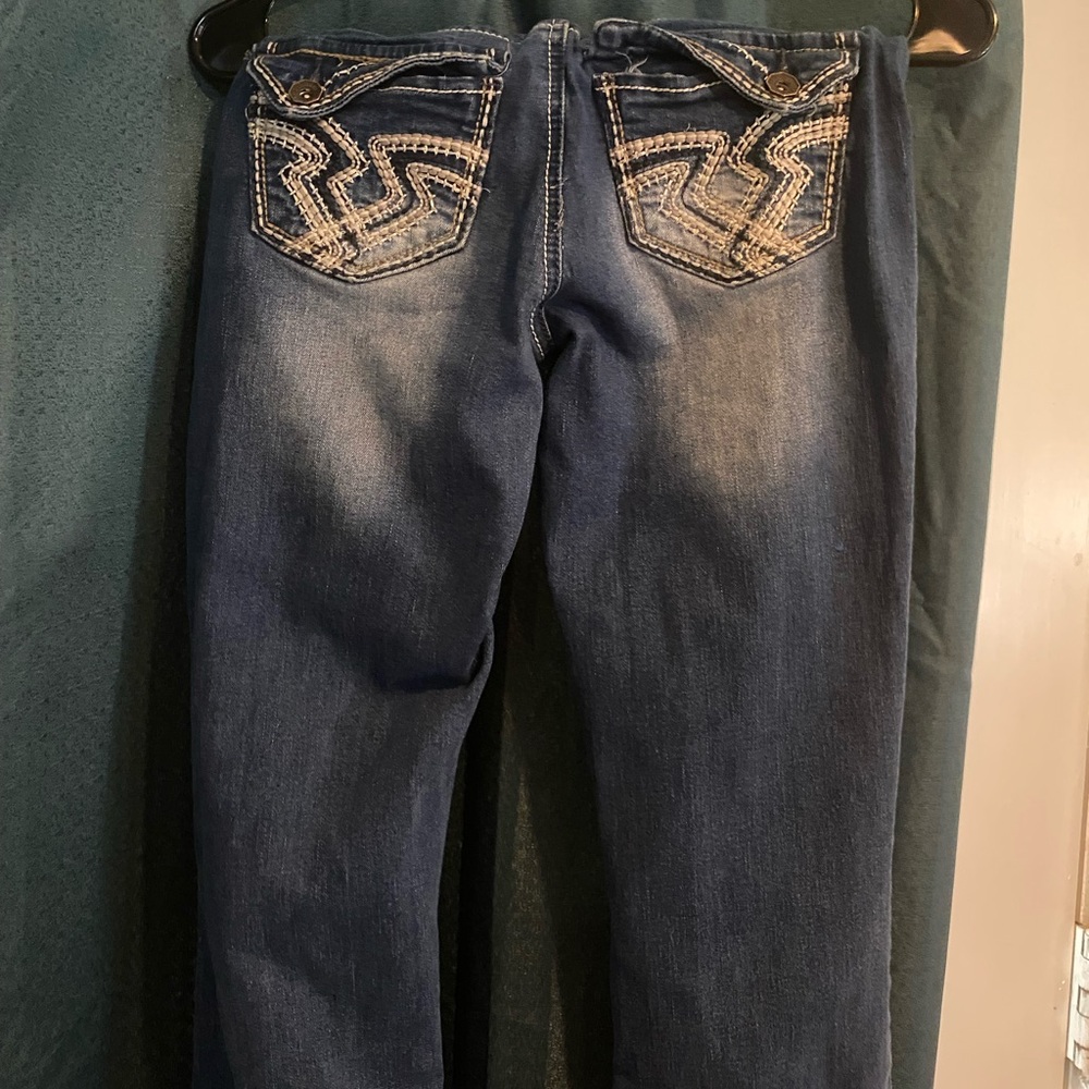 Hydraulic Blue Flare & Wide Leg Jeans